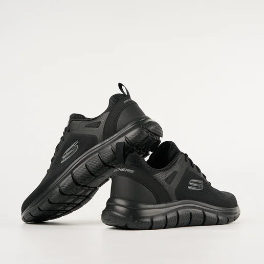 Skechers Track Broader Sneaker - Black/Black