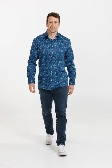 Litchfield LFD Concept L/S Shirt - LT Blue