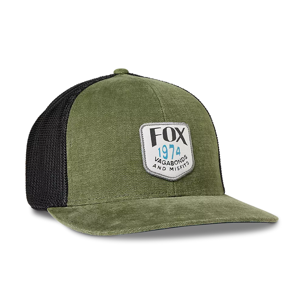 Fox Predominant Mesh Flexfit Hat Olive Green – Street Surf Clothing