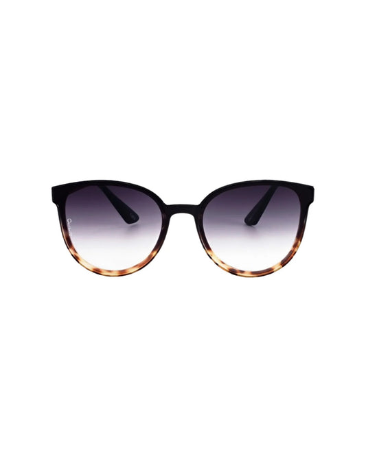 Otra "Dali" Sunglasses - Black Tort/Smoke