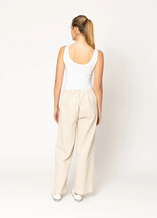 Two by Two Ezra Pant - Oatmeal