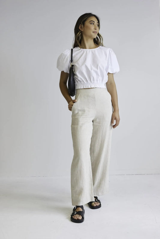 Re:Union - Freedom Natural Linen Pant