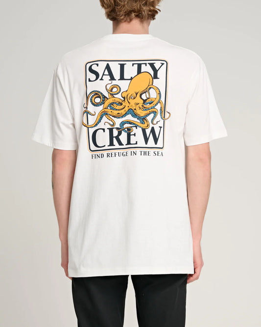 Salty Crew Mens 'Ink Slinger' Standard S/S Tee - White