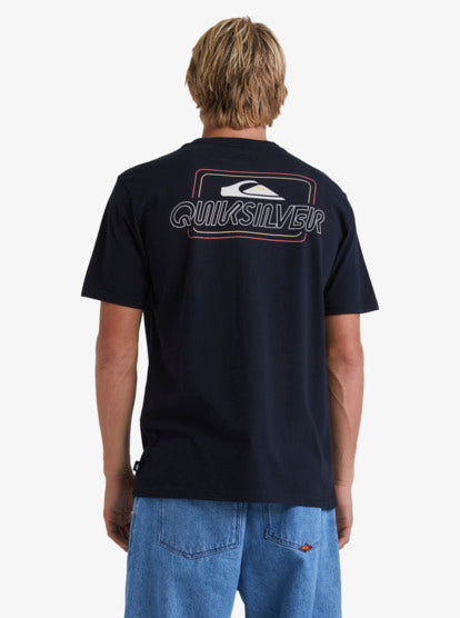 Quiksilver Line By Line Tee - Black
