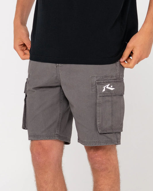 Rusty Manila Cargo Short Coal