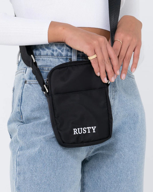 Rusty Marathon Nylon Side Bag