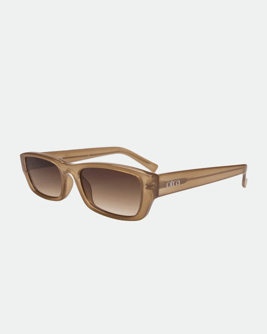 Otra "Mabel" Sunglasses - Transparent Coffee/Brown