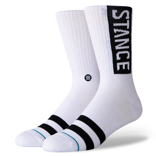 Stance "OG" Crew Socks - White