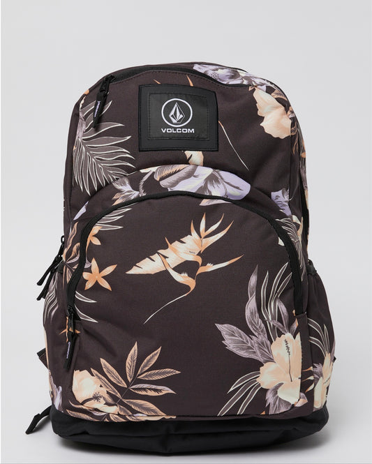 Volcom Patch Attack Backpack - Charcoal