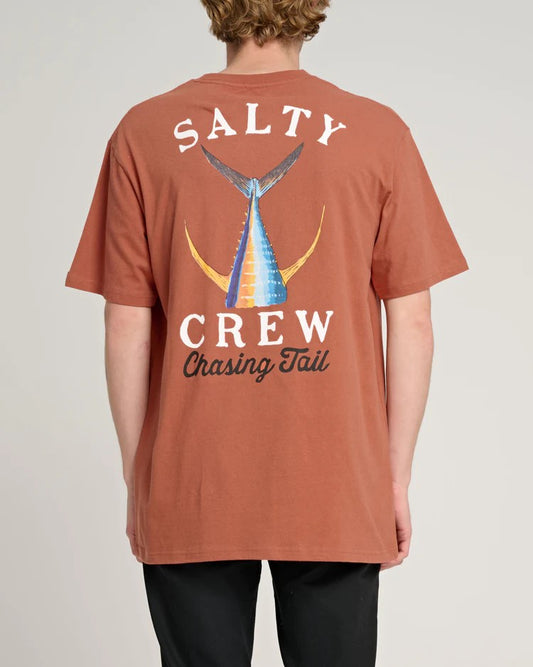 Salty Crew Tailed Tee - Rust