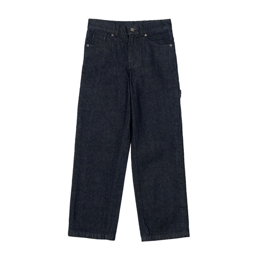 Santa Cruz Boys Oval Strip Carpenter Jeans  - BLACK