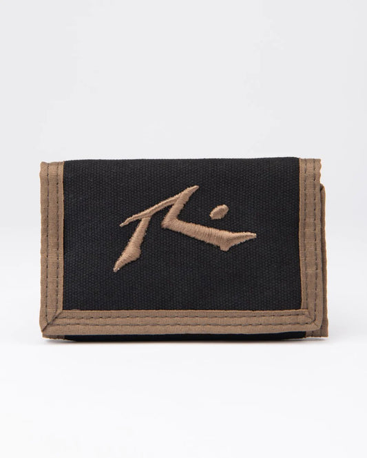 Rusty Comp Wash Tri-Fold Wallet - Vintage Khaki/Black