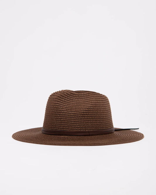 Rusty Gisele Straw Hat