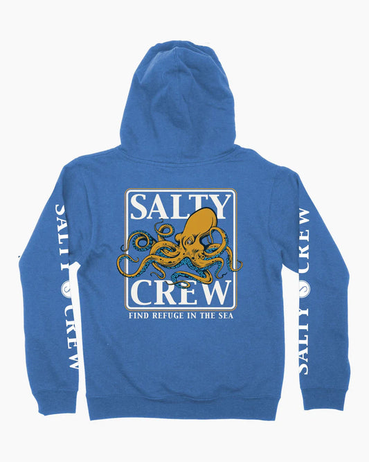 Salty Crew Ink Slinger Boys Fleece - Royal Heather