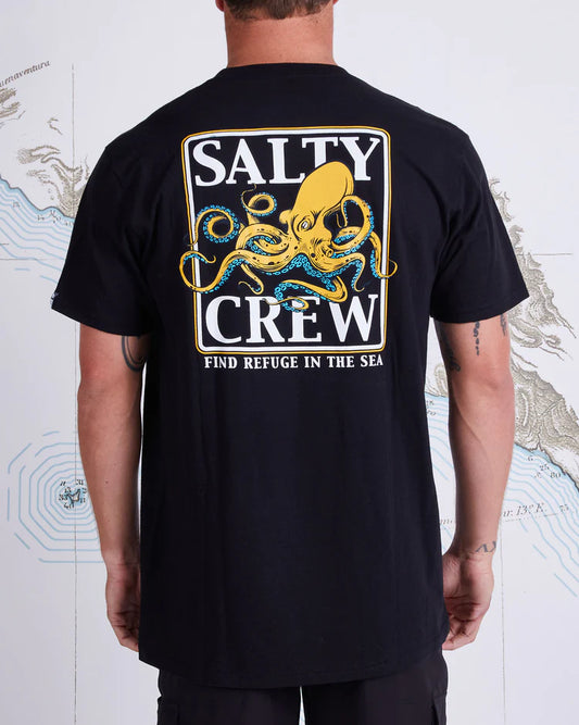Salty Crew Ink Slinger Standard S/S Tee - Black