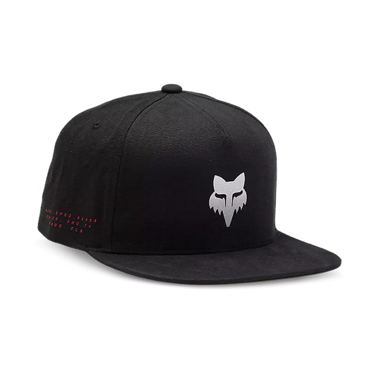 Fox Magnetic Snapback Hat - Black