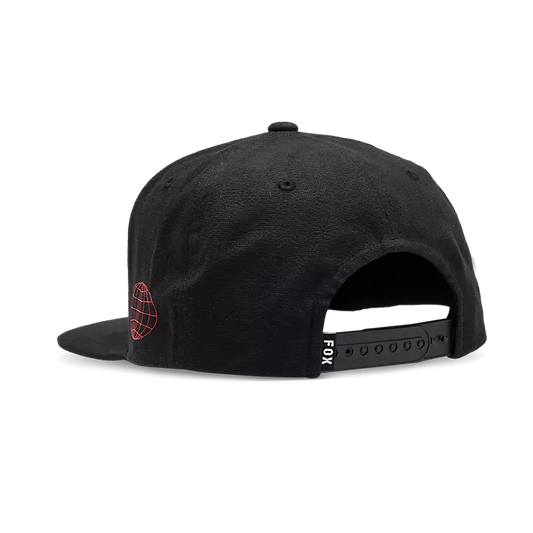 Fox Magnetic Snapback Hat - Black