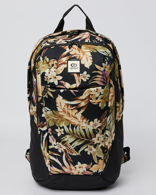 Rip Curl Overtime 33L Backpack - Black Floral