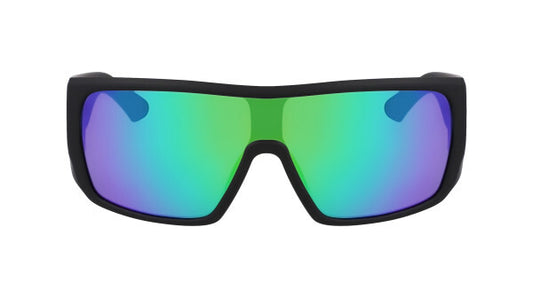 Dragon Rocker Matte Black Ll Green Ion Polarised Sunglasses