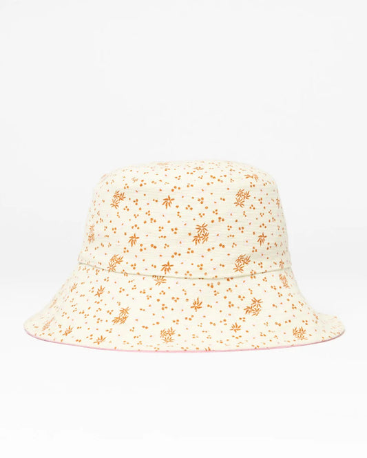 Rusty Spring Time Reversible Girls Bucket Hat - Pink
