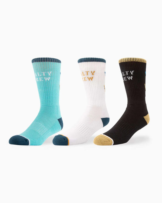 Salty Crew Tailed Sock 3 pk