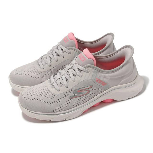 Skechers Go Walk 7 - Valin Grey/Pink