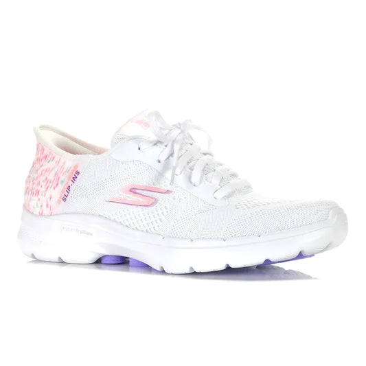 Skechers Go Walk 6 - Vivid Idea Sneakers - White/Multi