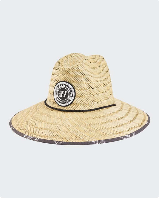 The Mad Hueys Surf Fish Party Straw Hat