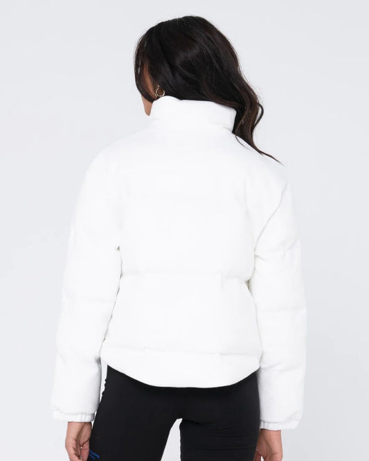 Rusty Sola Puffer Jacket - White