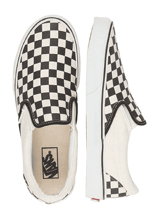 Vans Classic Checker Slip-on - Black/White