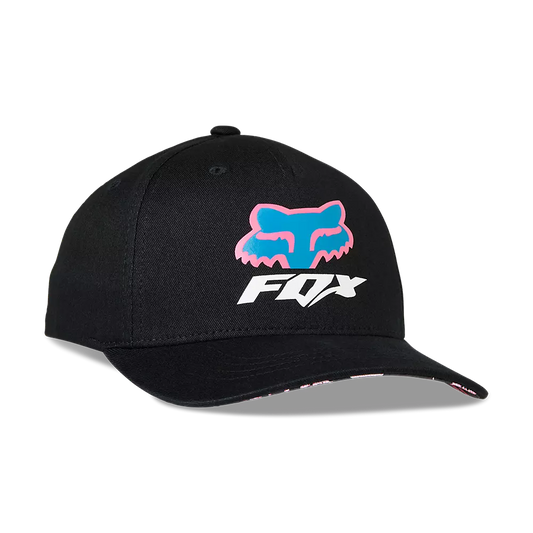 Fox Youth Morphic 110 Snapback Hat - Black